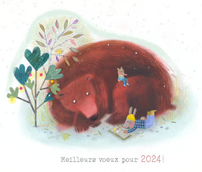 Vœux illustrés pour 2024