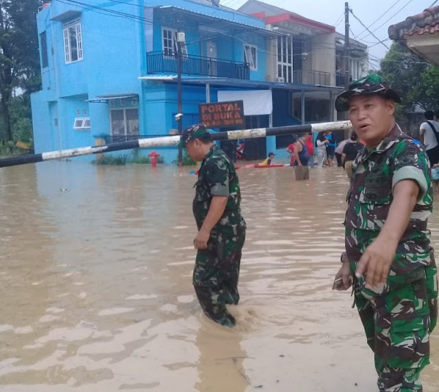  Sejumlah Wilayah Bekasi Diterjang Banjir