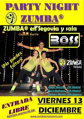 PARTY NIGHT ZUMBA _ZUMBA en Segovia