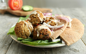 Oven "Fried" Falafel