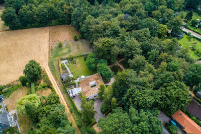 dronefoto woonhuis