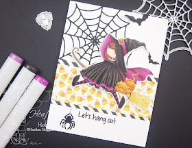 Heather's Hobbie Haven - Hattie Loves Halloween - Case This Sketch #338