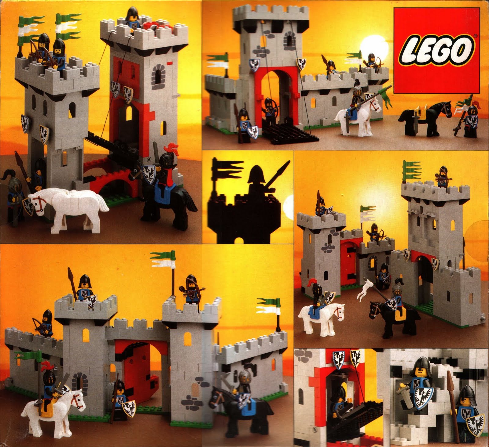 Steves Lego Blog The Lego Black Falcon Sets 1984 1992