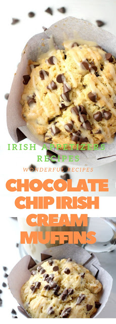 CHOCOLATE CHIP IRISH CREAM MUFFINS