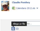 Inviare file su Facebook