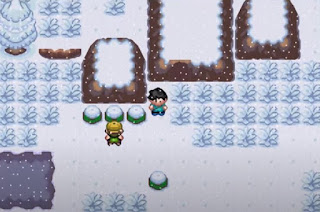 Pokemon Dimensiones Alteradas en Español GBA Bosque Verde Nieve