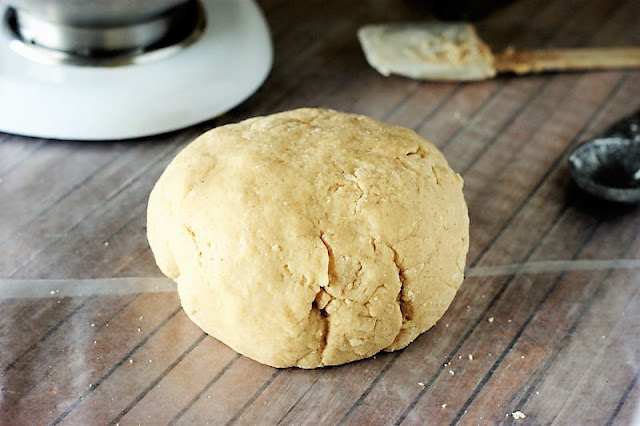 Ball of Dough To Make Old-Fashioned Doughnuts Image