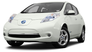 2012 Nissan LEAF white
