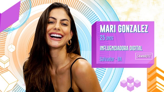 #BBB20 Instagram de Mari Gonzalez conquista milhares de seguidores