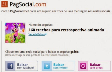 baixar arquivo pelo pagsocial