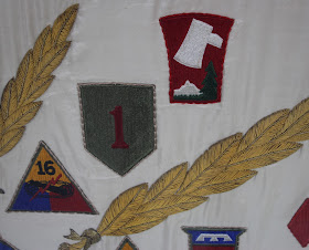 Historic flag preservation, conservation, repair, framing and mounting, textile conservator, Spicer Art Conservation, George Patton Museum of Leadership