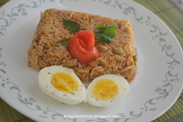 Tomato Rice recipe #Tomato Pulao recipe