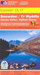 Carte de randonnée : Snowdonia (en anglais)