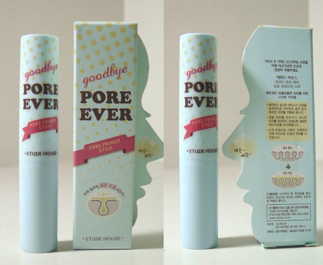 Etude House Goodbye Pore Ever Pore Primer Stick versus Pore Primer Essence Review and Comparison