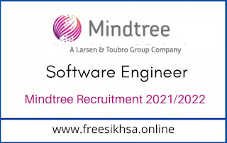 Mindtree Recruitment 2021 for Software Engineer