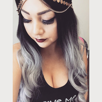 grey ombre hair