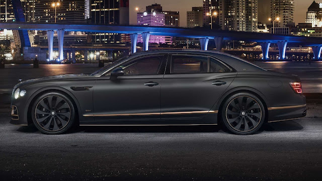 Bentley Flying Spur Gets Shadowy Makeover From Shoe Customizer