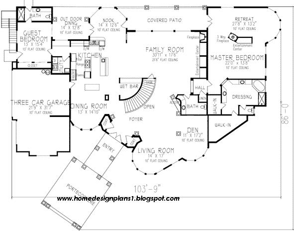 Luxury House Floor Plans