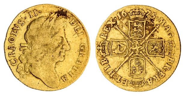 Νόμισμα Κάρολου Β΄ με σφάλμα αναγραφής του ονόματός του
