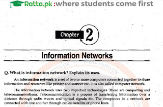 1st Year Computer Chapter 2 Long Questions pdf - 11th class