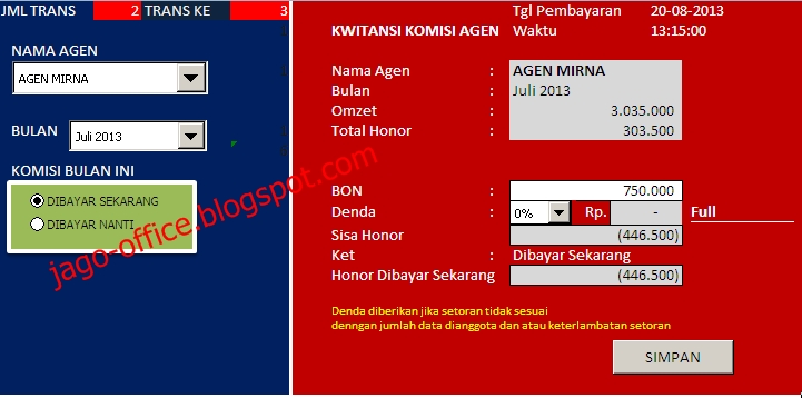 Cara Memasukan Data Pada Sheet yang Berbeda dengan Macro 