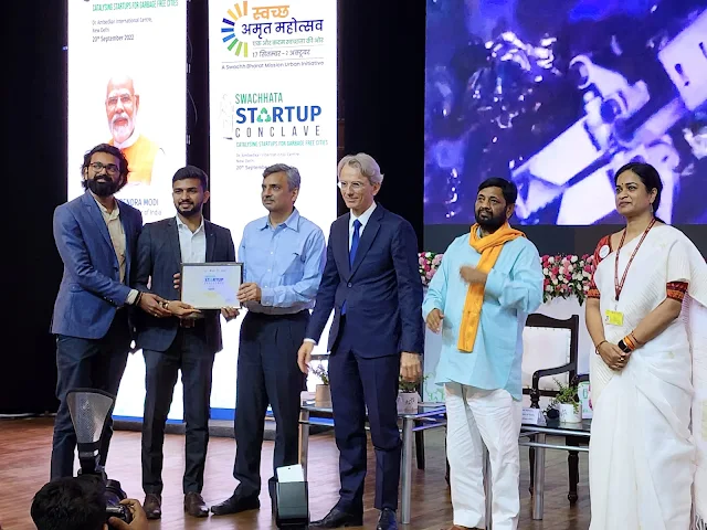 Genrobotic’s Bandicoot Robot Emerged as the Winner of Swachhata Startup Challenge 2022