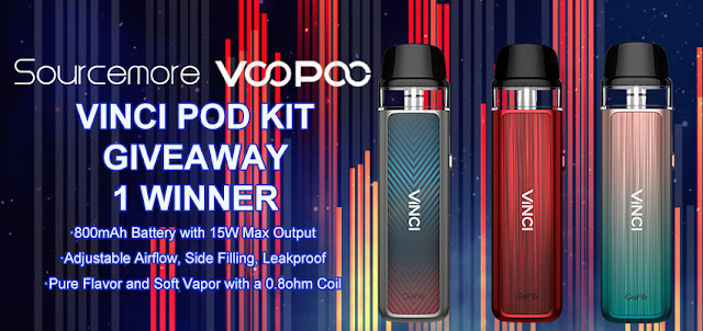 This is your chance to stock up on free  VINCI Pod Kit!