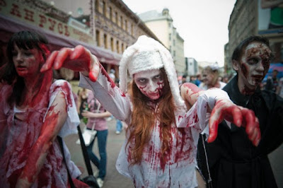 Moscow Zombie Walk 2010