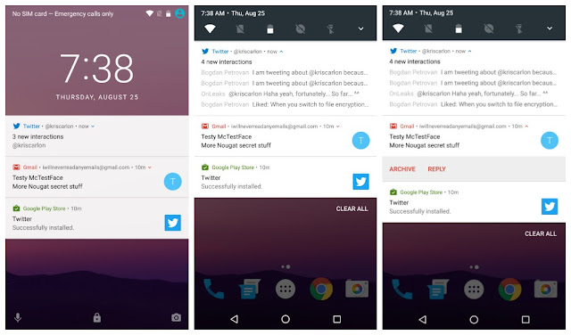 Cara Menggunakan QuickReply Android Nougat Tanpa Root