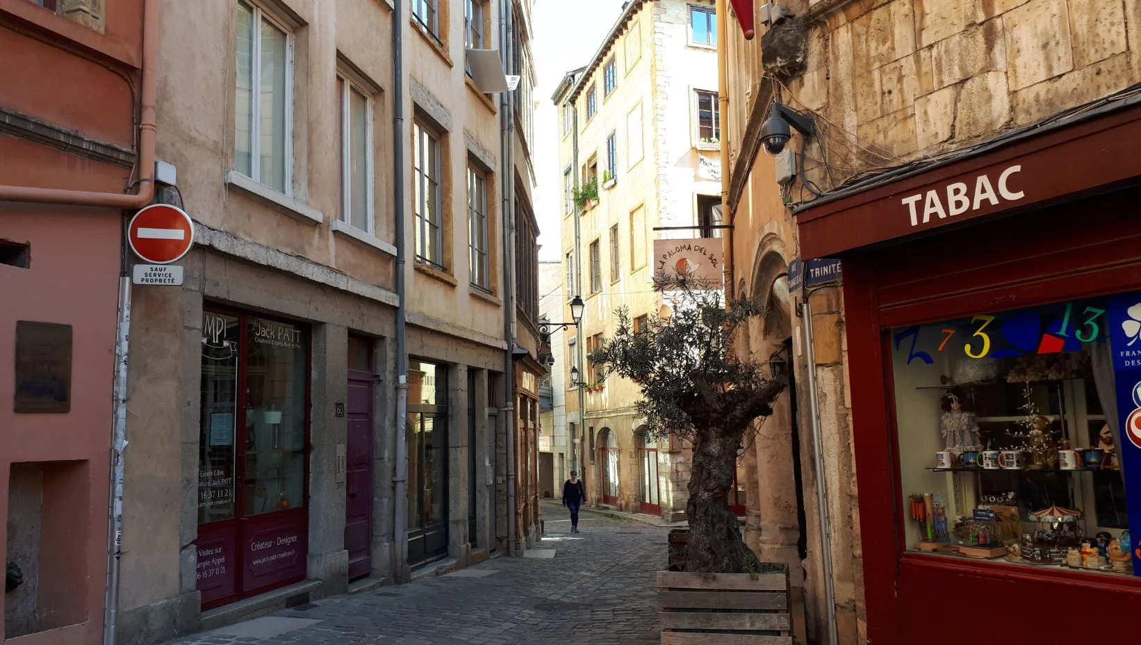 Une ruelle du vieux-Lyon