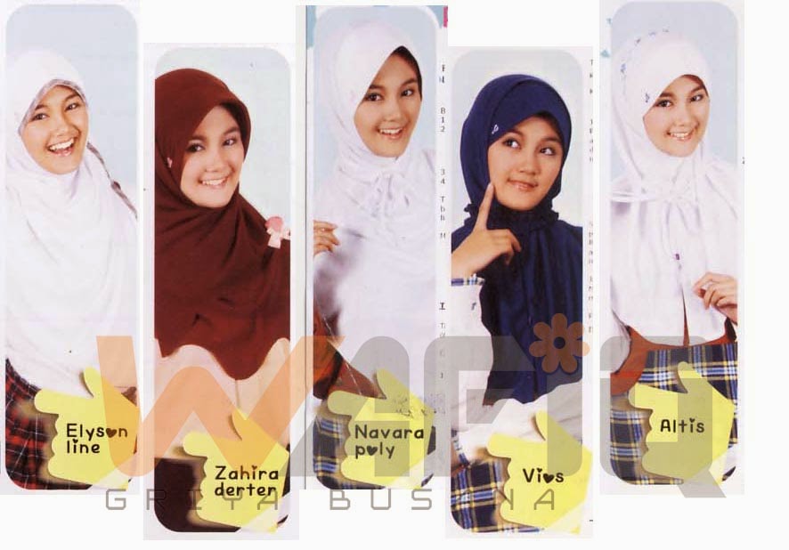 Model fashion hijab rabbani anak umur 10 tahun keatas 