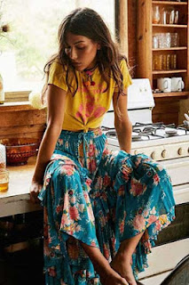 boho skirt