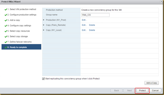 RP4VM – Local and Remote Copy