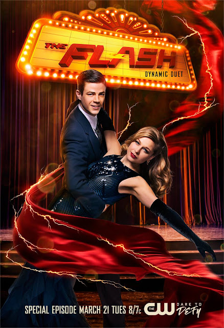 Primer póster de "Duet", crossover musical entre "THE FLASH" y "Supergirl"