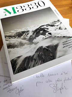 Couverture Magazine le M3330 - Pic blanc Alpe d'Huez - photo ©Laurent Salino