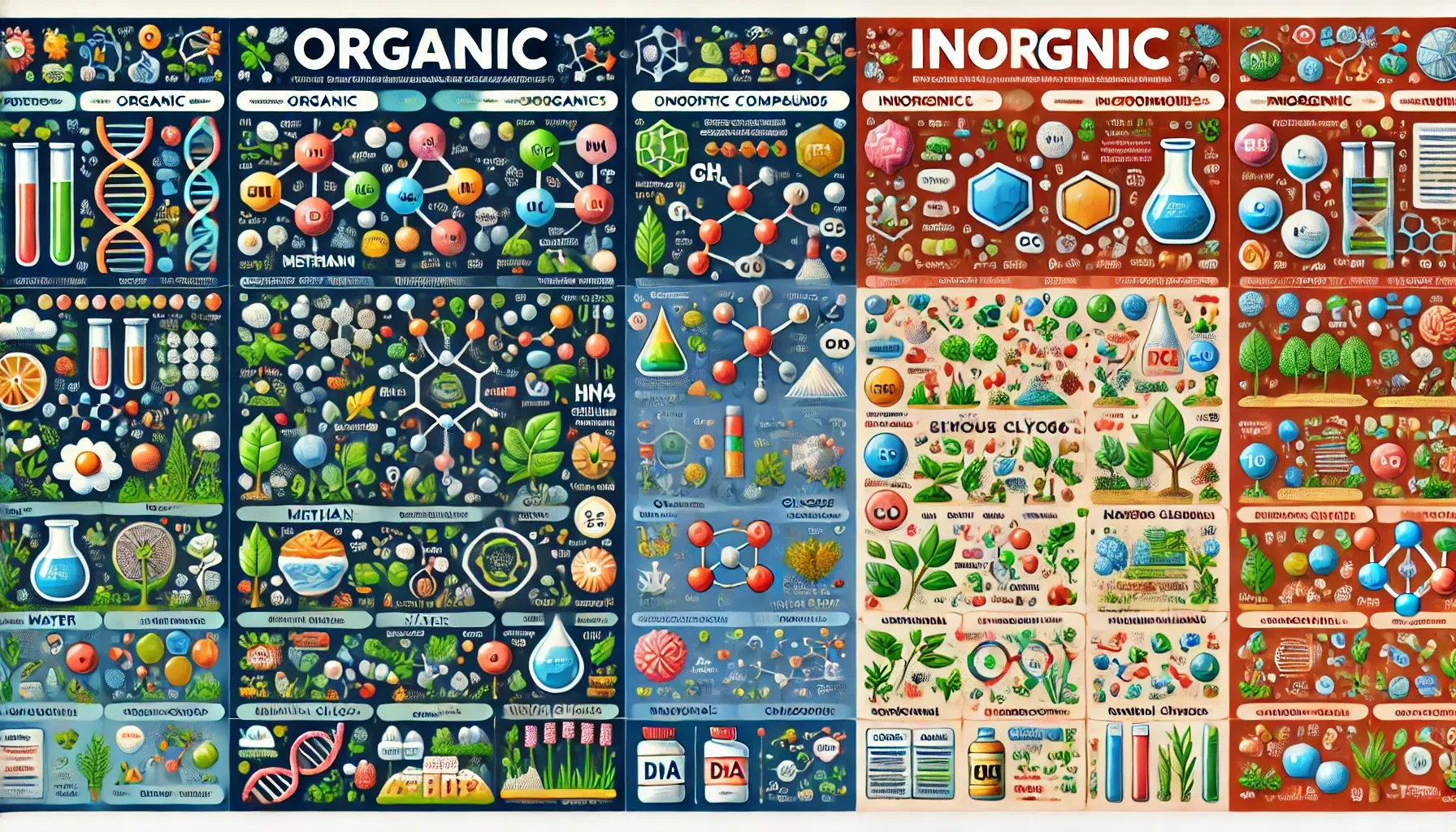 What Is the Difference Between Organic and Inorganic Compounds?