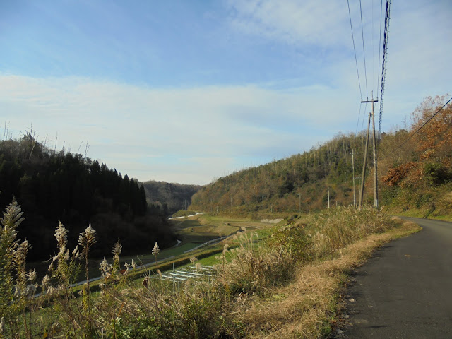 谷に流れる川は宇田川です