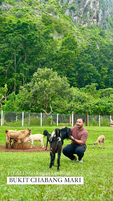 Healing kat Bukit Chabang Mari