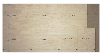 plywood shelving plans