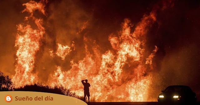 interpretar sueños con fuego que me persigue e incendios no controlados