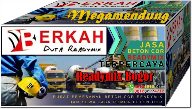 Harga Readymix dan sewa Pompa beton Di megamendung Bogor