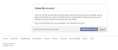  How to Delete Facebook Account Permanently - 2016