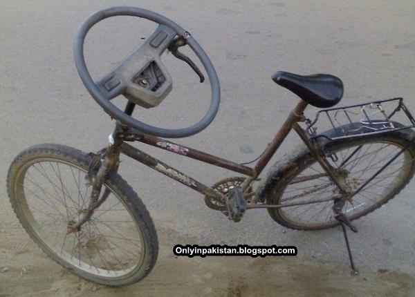 Funny Pakistani cycle design