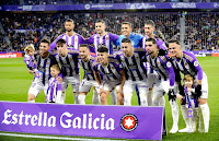 REAL VALLADOLID C. F. Temporada 2022-23. Joaquín, Javi Sánchez, Jordi Masip, Sergio Escudero. Óscar Plano, Iván Fresneda, Iván Sánchez, Álvaro Aguado, Sergio León, Monchu, Roque Mesa. REAL VALLADOLID C. F. 0 REAL MADRID C. F. 2 Viernes 30/12/2022, 21:30 horas. Campeonato de Liga de 1ª División, jornada 15. Valladolid, estadio José Zorrilla:  25.950 espectadores. GOLES: ⚽0-1: 83’, Karim Benzema, de penalti. ⚽0-2: 89’, Karim Benzema.