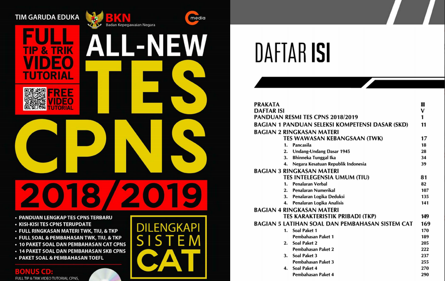 Download Buku Soal CPNS 2018/2019