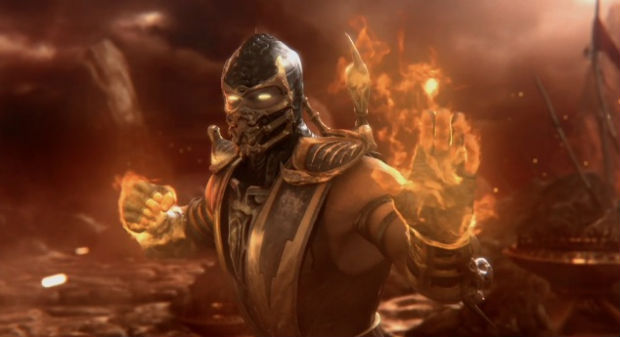 mortal kombat 9 sub zero vs scorpion. mortal kombat 9 scorpion vs