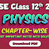 CBSE Class 12th Physics 2023 : Chapter-Wise Most Important Notes with Solution; Download PDF