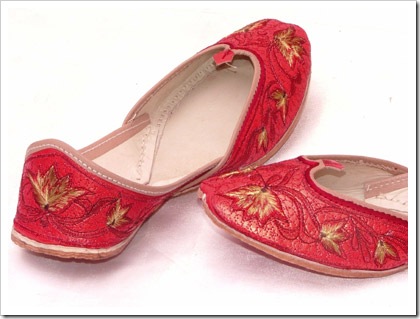 Red Indian
 Ethnic Wear, Ladies footwear Punjabi Shoes Jutis 