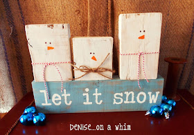 Let It Snow Holiday Snowman Decor!