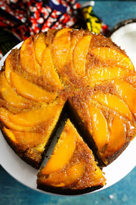 summer-food-ideas-recipes-THE 13 DELICIOUS RECIPES YOU WANT TO TRY-upside down cake- mango upside down cake-party cake-Weddings by KMich-Philadelphia PA